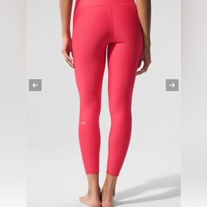 Hot Pink ALO 7/8 High-Waist Airlift Legging